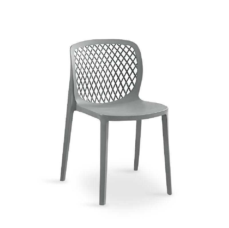 ELS Cafe Chair Light Grey