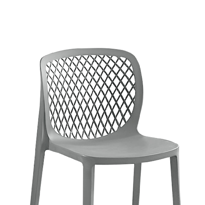 ELS Cafe Chair Light Grey