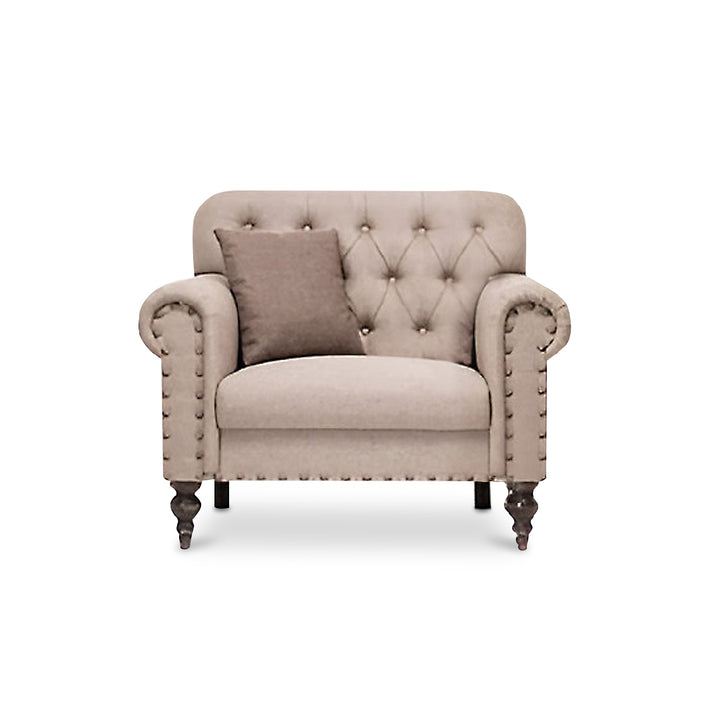 ELVIRA Chesterfield 1 Seater Sofa