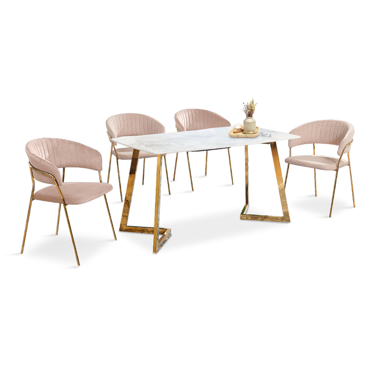 ESME Sintered Stone Dining Set