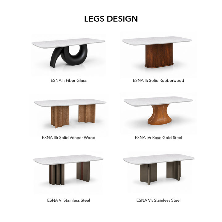 ESNA Marble Dining Table