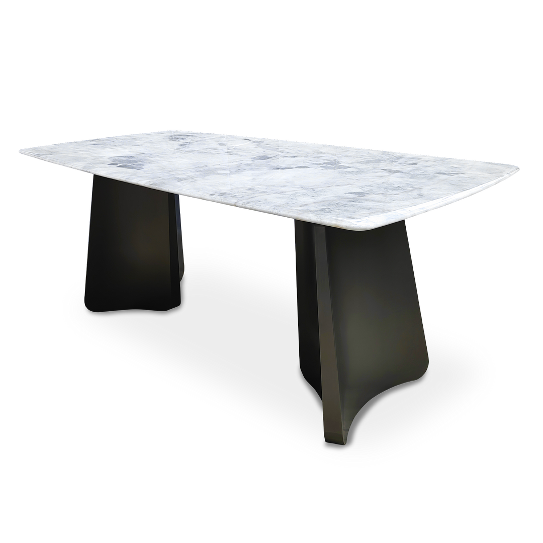 EUCLID Crystal Marble Dining Table