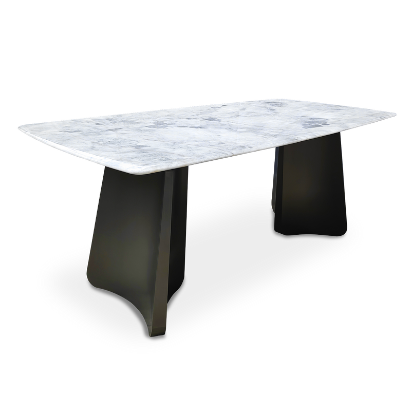 EUCLID Crystal Marble Dining Table