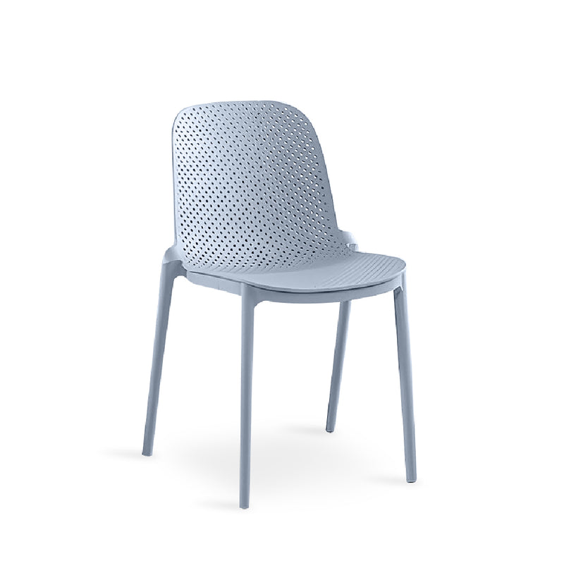 EVA Cafe Chair Light Grey