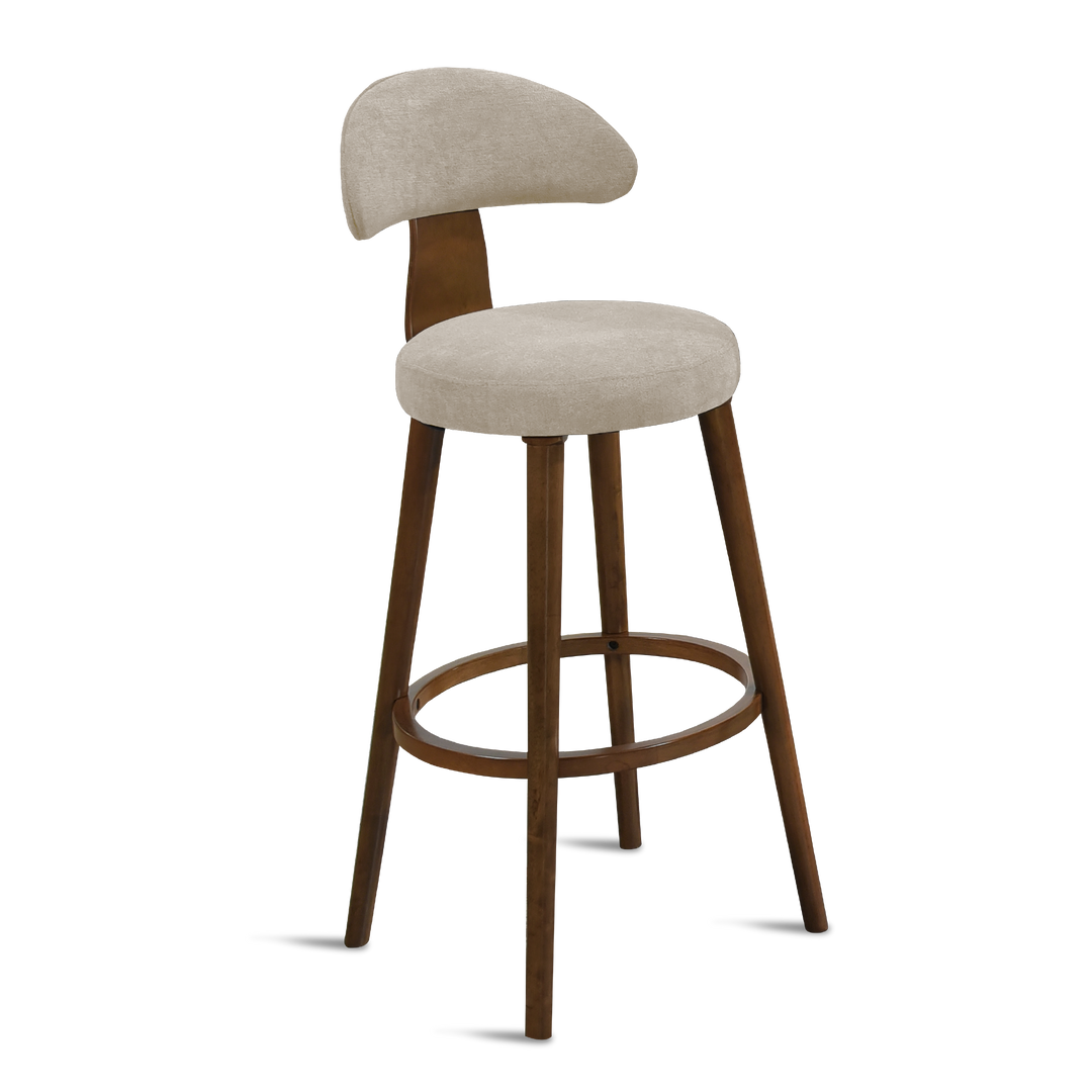EVERLEY Bar Chair Brown