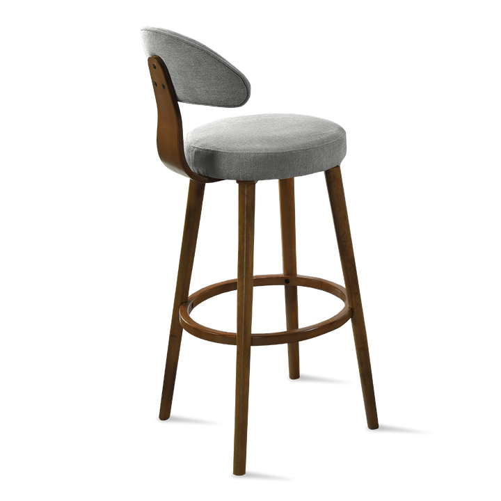 EVERLEY Bar Chair Grey
