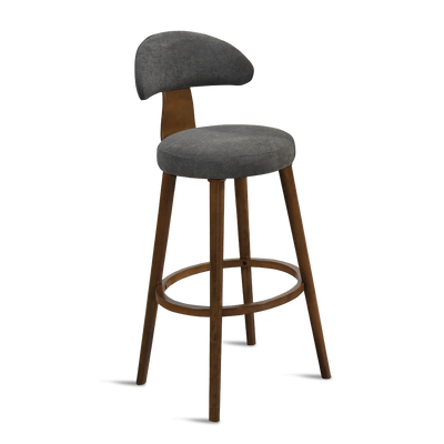 EVERLEY Bar Chair Grey
