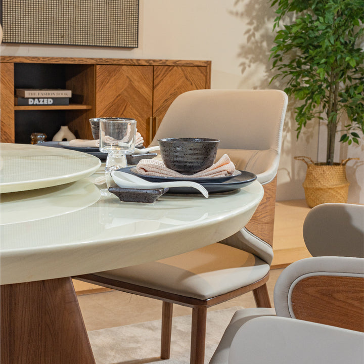 EXOC Marble Dining Set