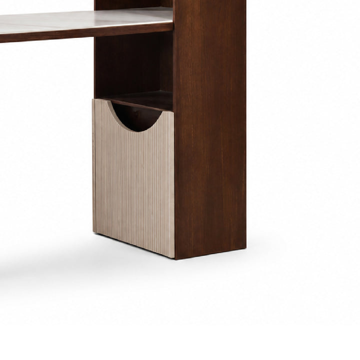 EAN Bar Counter with Storage Cabinet