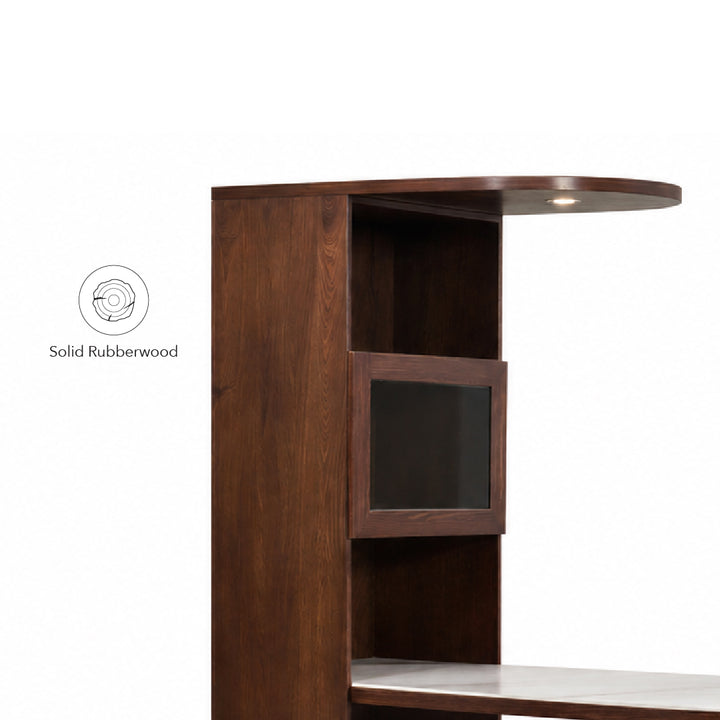 EAN Bar Counter with Storage Cabinet