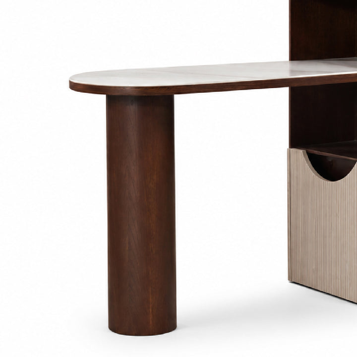 EAN Bar Counter with Storage Cabinet