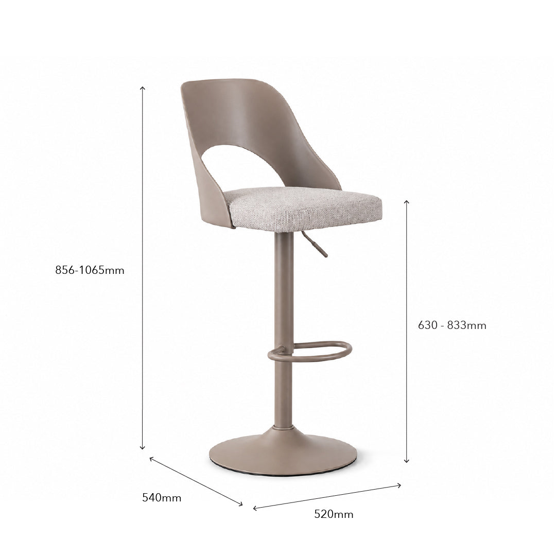 EANLY Bar Chair Grey