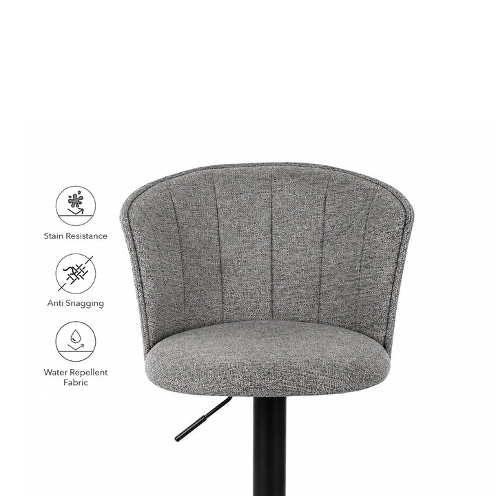 EANNES Bar Chair Dark Grey