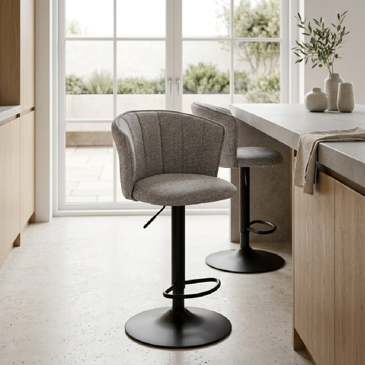 EANNES Bar Chair Dark Grey