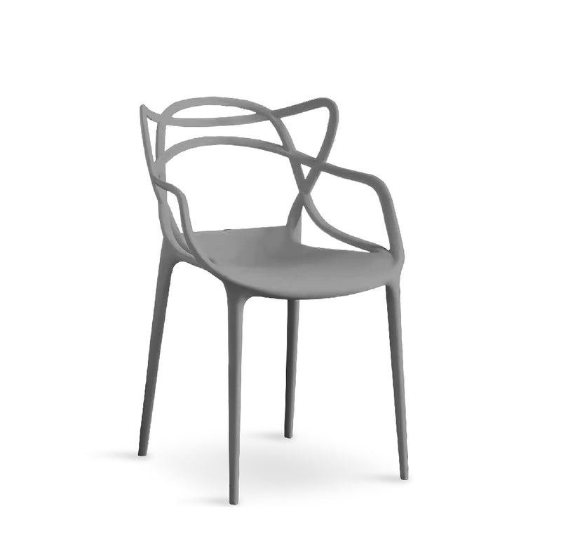 EARL Cafe Chair Light Grey