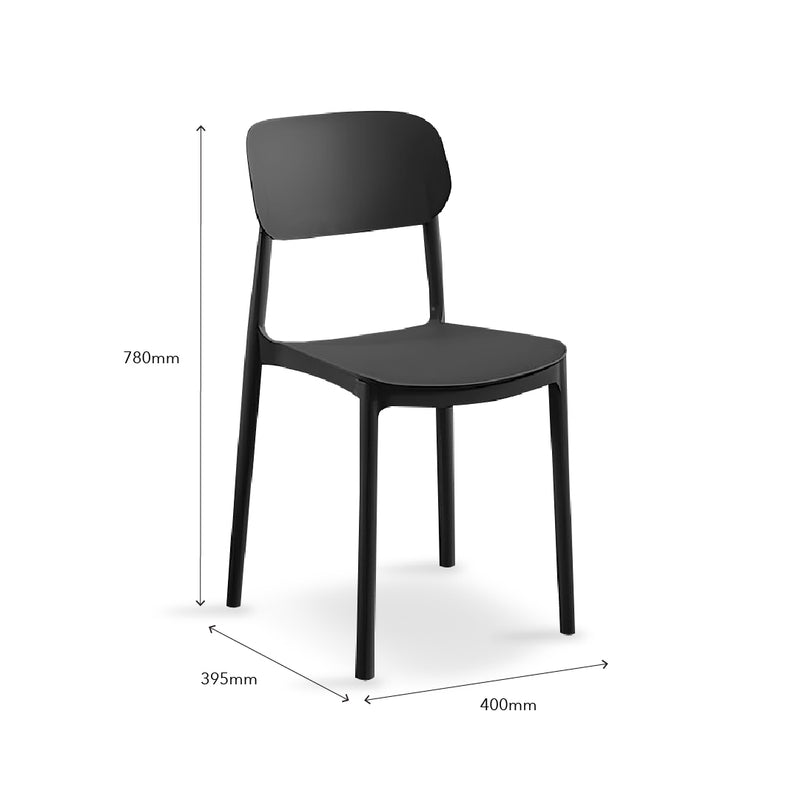 EBBA Cafe Chair Black