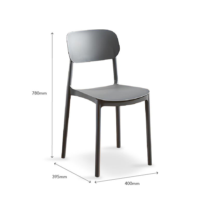 EBBA Cafe Chair Grey