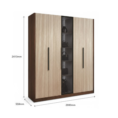 EDOX II 4 Door Wardrobe