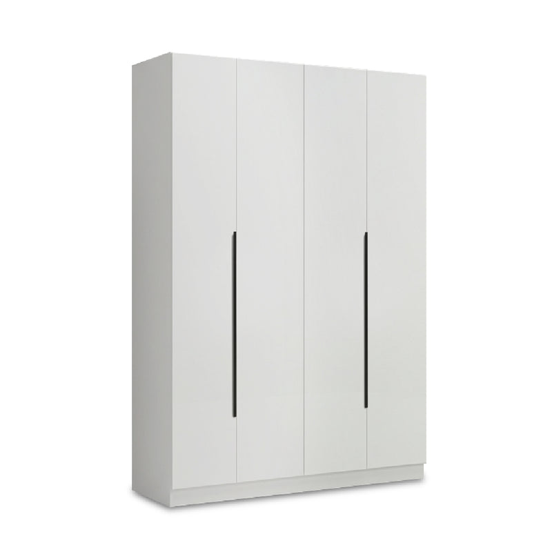 EDOX White High Gloss 4 Door Wardrobe