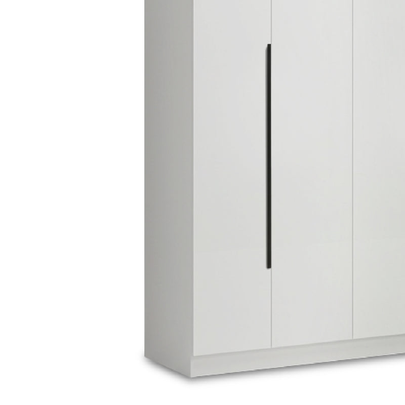 EDOX White High Gloss 4 Door Wardrobe