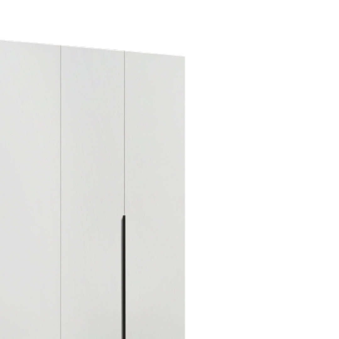 EDOX White High Gloss 4 Door Wardrobe