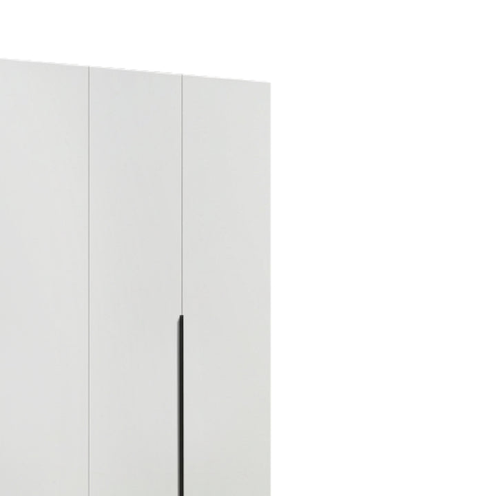 EDOX White High Gloss 4 Door Wardrobe