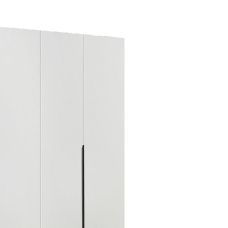 EDOX White High Gloss 4 Door Wardrobe