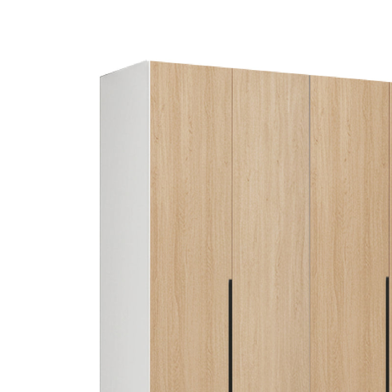 EDOX Teak Wood 4 Door Wardrobe