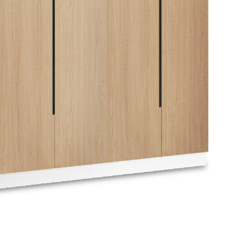 EDOX Teak Wood 4 Door Wardrobe
