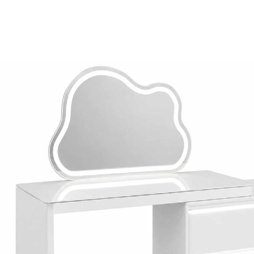 EFLORA Sensor LED Extendable Dresser with Stool