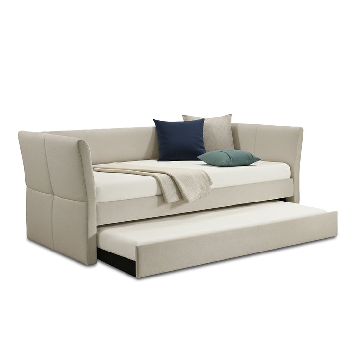 ELLAND Single Pull Out Daybed Cream