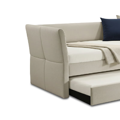 ELLAND Single Pull Out Daybed Cream