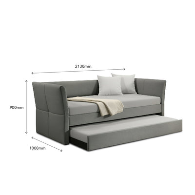 ELLAND Single Pull Out Daybed Grey