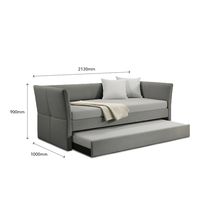 ELLAND Single Pull Out Daybed Grey