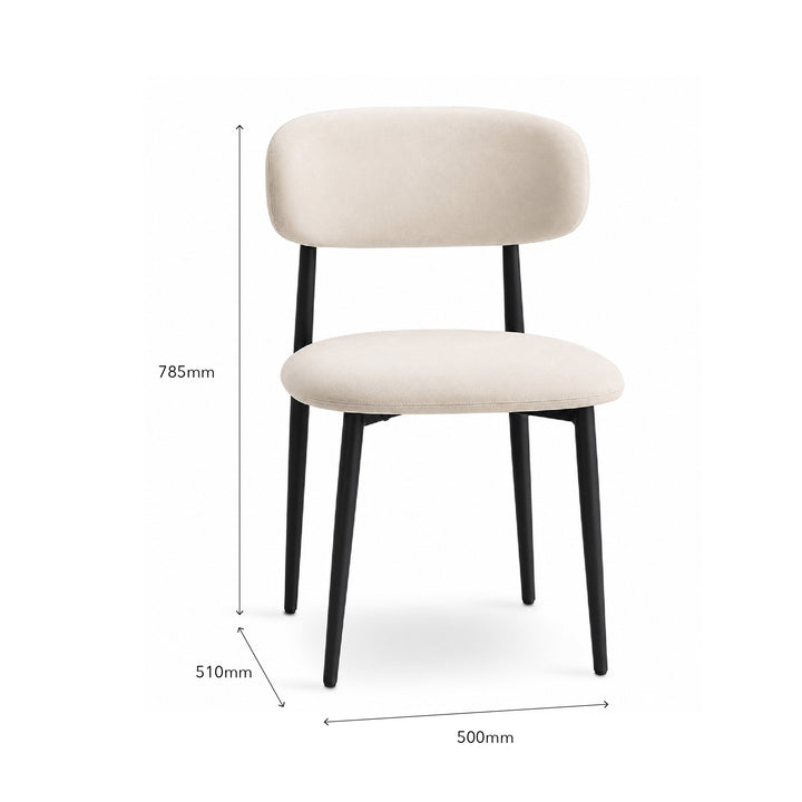 ETHAN Extendable Dining Set Beige