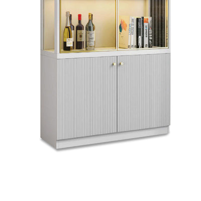ETTA Display Cabinet Glass with Storage
