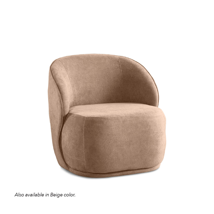 ETTORE Lounge Chair Peach