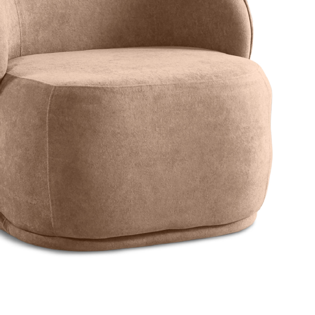 ETTORE Lounge Chair Beige