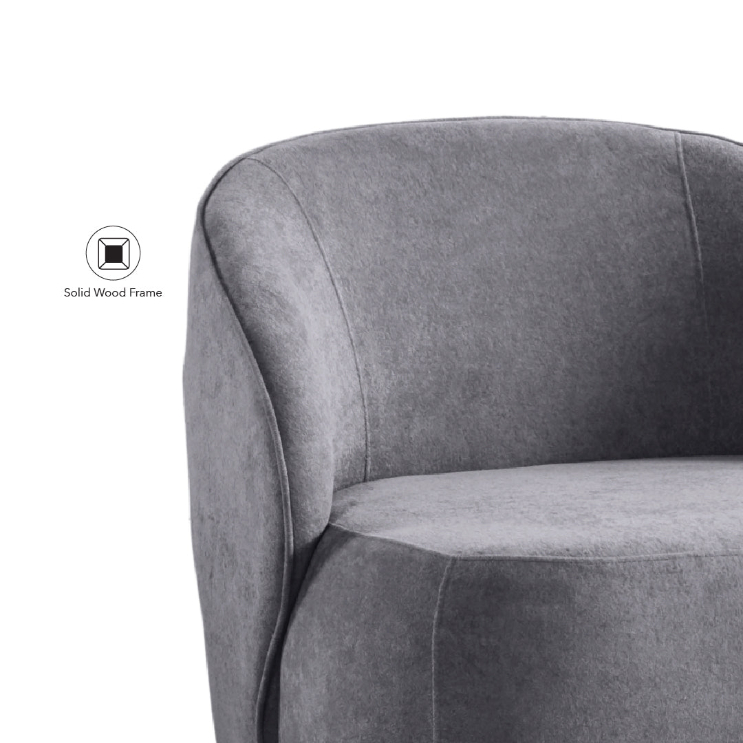 ETTORE Lounge Chair Grey