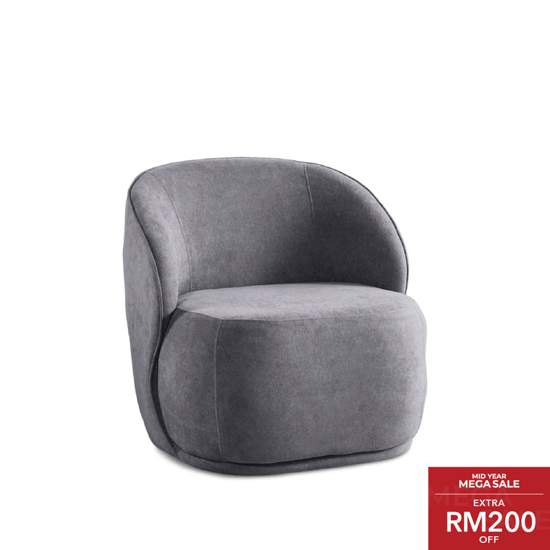 ETTORE Lounge Chair Grey