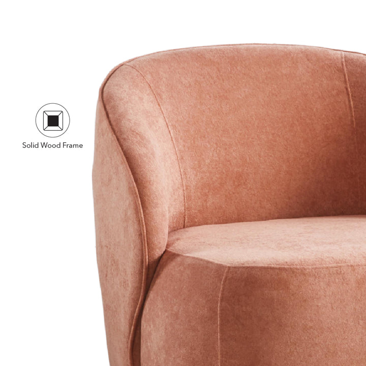 ETTORE Lounge Chair Peach