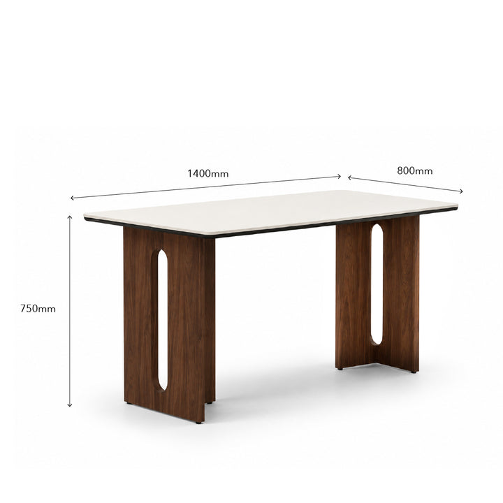 EZRA Ceramic Dining Table