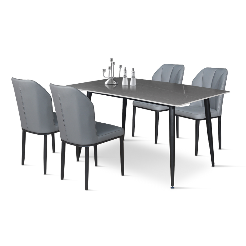 FINO II Armani Grey Dining Set