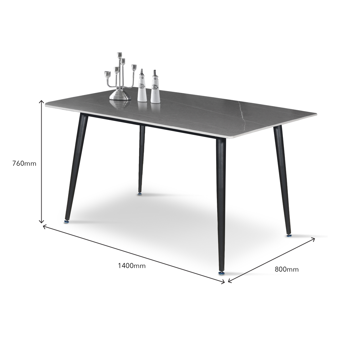 FINO II Armani Grey Dining Set