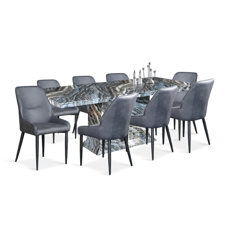 FINOLA Marble Dining Set