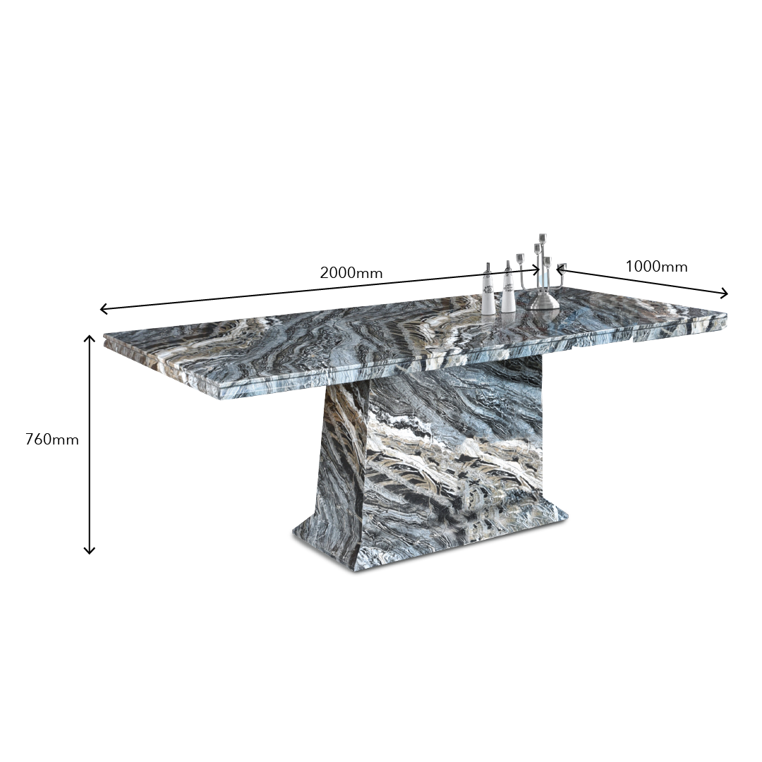 FINOLA Marble Dining Set