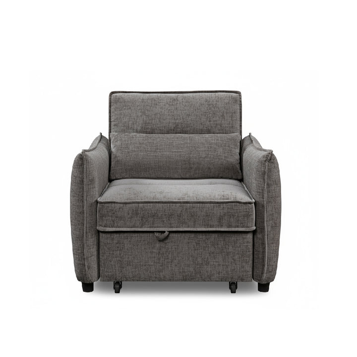 FIORI 1 Seater Sofa Bed Dark Grey