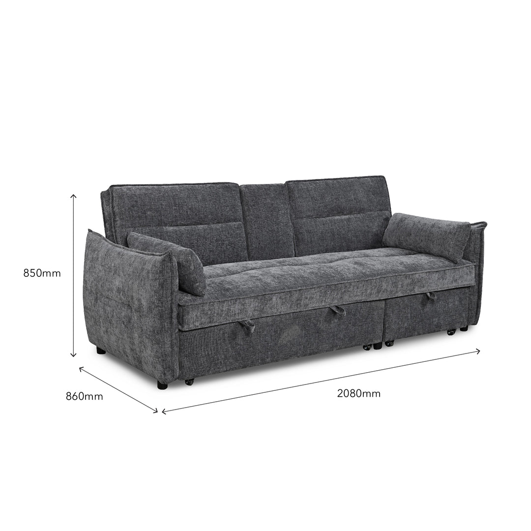 FIORI Sofa Bed Dark Grey