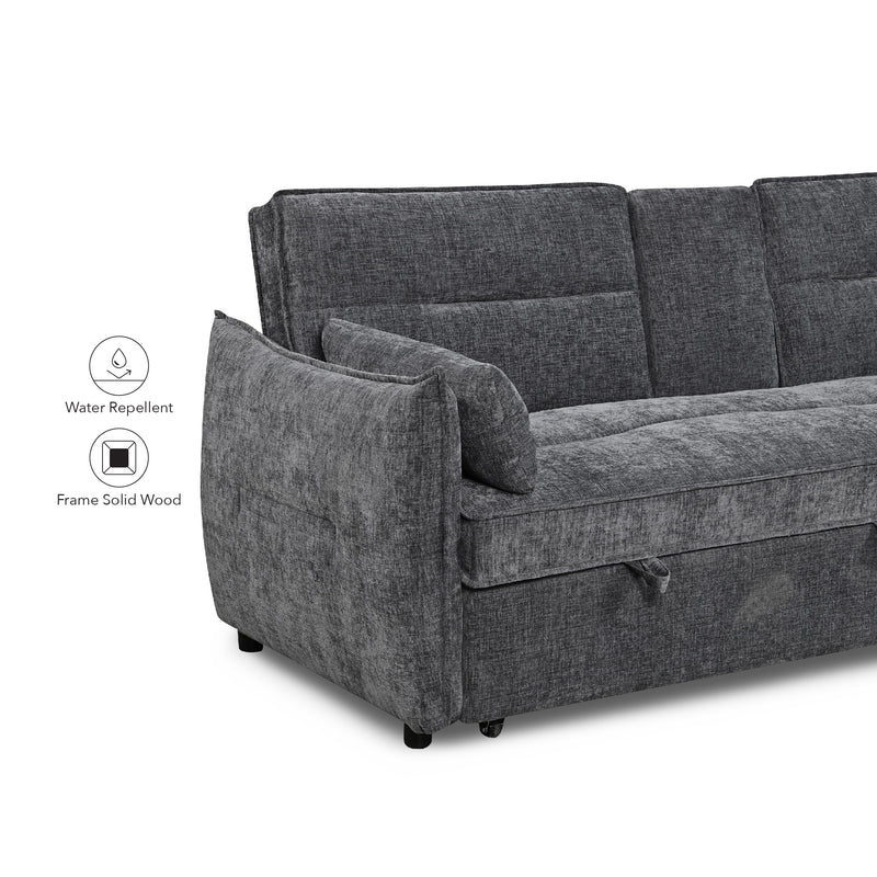 FIORI Sofa Bed Dark Grey