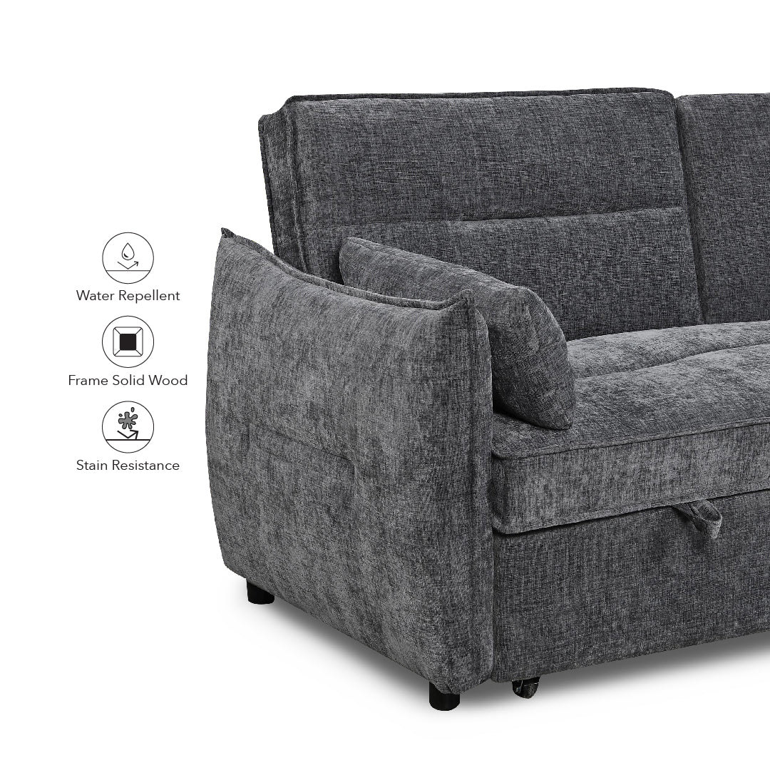 FIORI Sofa Bed Dark Grey
